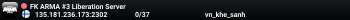 FK ARMA #3 Liberation Server