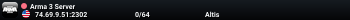 Arma 3 Server