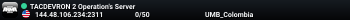 TACDEVRON 2 Operation's Server