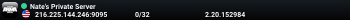 Nate's Private Server