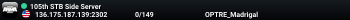 105th STB Side Server