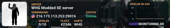 WHG Modded SE server