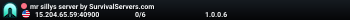 mr sillys server by SurvivalServers.com