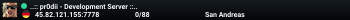 ..:: pr0dii - Development Server ::..