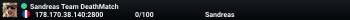 Sandreas Team DeathMatch