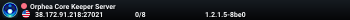 Orphea Core Keeper Server