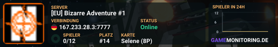 [EU] Bizarre Adventure #1