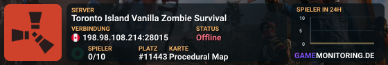Toronto Island Vanilla Zombie Survival