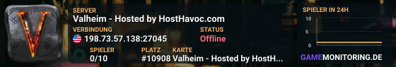 Valheim - Hosted by HostHavoc.com