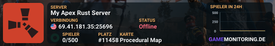 My Apex Rust Server