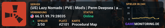 (US) Lazy Nomads | PVE | Mod's | Kit's | and more!