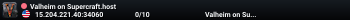 Valheim on Supercraft.host