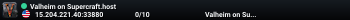 Valheim on Supercraft.host