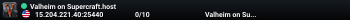 Valheim on Supercraft.host