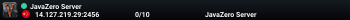 JavaZero Server