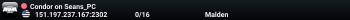 Condor on Seans_PC