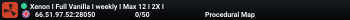 Xenon I Full Vanilla  I Biweekly I Max 12 I 2X I Hapis