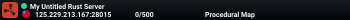My Untitled Rust Server