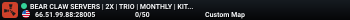 BEAR CLAW SERVERS | 2X | TRIO | MONTHLY | KITS | NOOB FRIENDLY