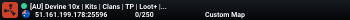[AU] Devine 10x | Kits | Clans | TP | Loot+ | Beta