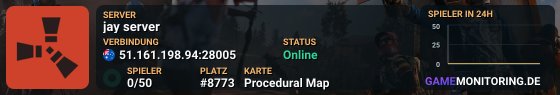 Pine Hosting - Rust Server