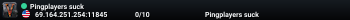 Pingplayers suck