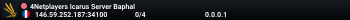 4Netplayers Icarus Server Baphal