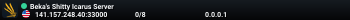 Beka's Shitty Icarus Server