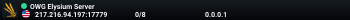 OWG Elysium Server