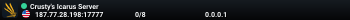 Crusty's Icarus Server