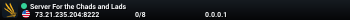Server For the Chads and Lads