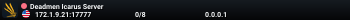 Deadmen Icarus Server