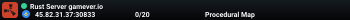 Rust Server gamever.io