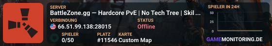 BattleZone.gg — Hardcore PvE | No Tech Tree | Skills | Raidab