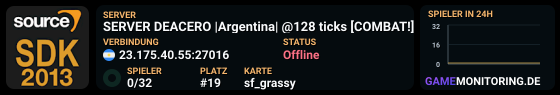 SERVER DEACERO |Argentina| @128 ticks [COMBAT!]