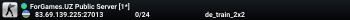 ForGames.UZ Public Server [1*]
