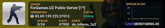 ForGames.UZ Public Server [1*]