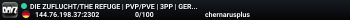 DIE ZUFLUCHT/THE REFUGE | PVP/PVE | 3PP | GER/ENG | ACTIV ADMIN
