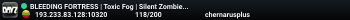 BLEEDING FORTRESS | Toxic Fog | Silent Zombies | NVG Rare | RU DARK ZONE | Group Tension | Night Only