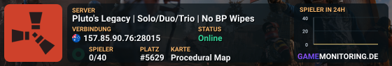 Pluto's Legacy | Solo/Duo/Trio | No BP Wipes
