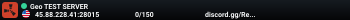 Geo TEST SERVER