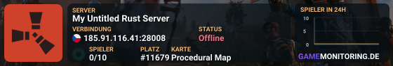 My Untitled Rust Server