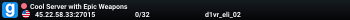 Cool Server with Epic Weapons