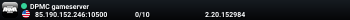 DPMC gameserver