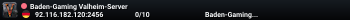 Baden-Gaming Valheim-Server