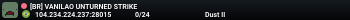 [BR] VANILAO UNTURNED STRIKE