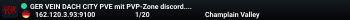 GER VEIN DACH CITY  PVE mit PVP-Zone discord.gg/ybf9qg