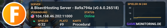 A BisectHosting Server - 8a9a794a (v0.6.0.26518)