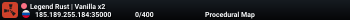 Legend Rust | Vanilla x2