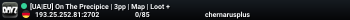 [UA|EU] On The Precipice | 3pp | Map | Loot +